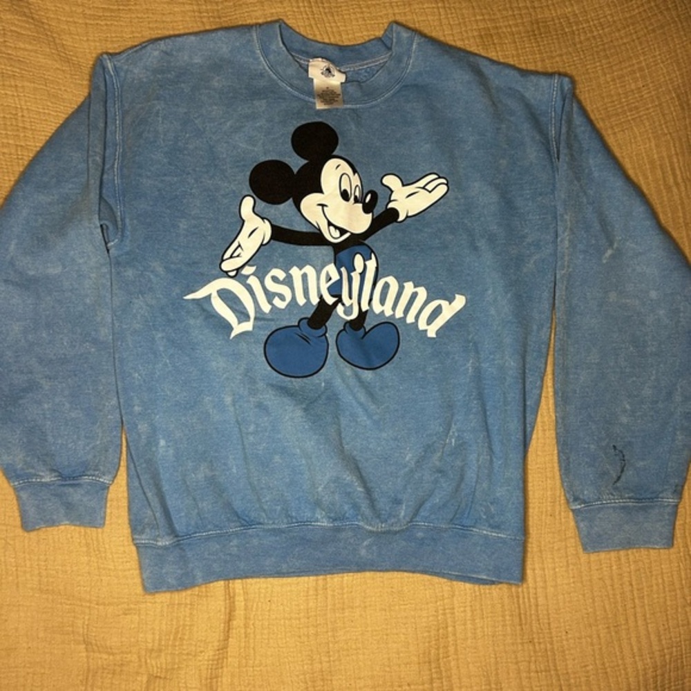 Disney Mickey Mouse Blue Crewneck Sweater